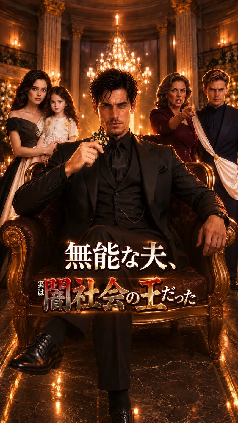 無能な夫、実は闇社会の王だった DramaBox short drama cover