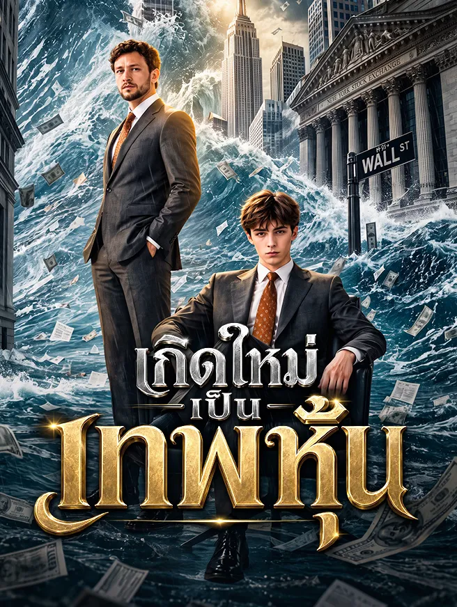 เกิดใหม่เป็นเทพหุ้น DramaBox short drama cover